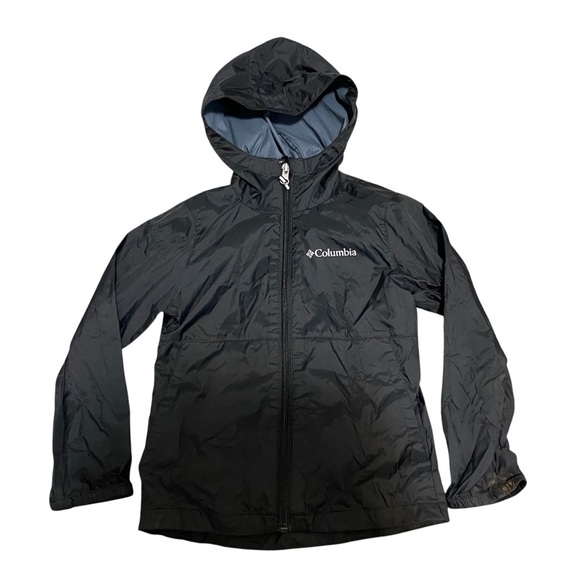 Columbia Other - Columbia 4-5yr Light Jacket Wind Breaker Fall Zip Up Black 4T 5T Boys Girls